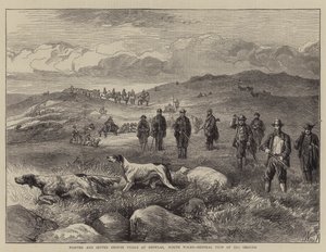 Pointer en Setter Grouse Trials bij Rhiwlas, Noord-Wales, Algemeen Uitzicht op het Terrein